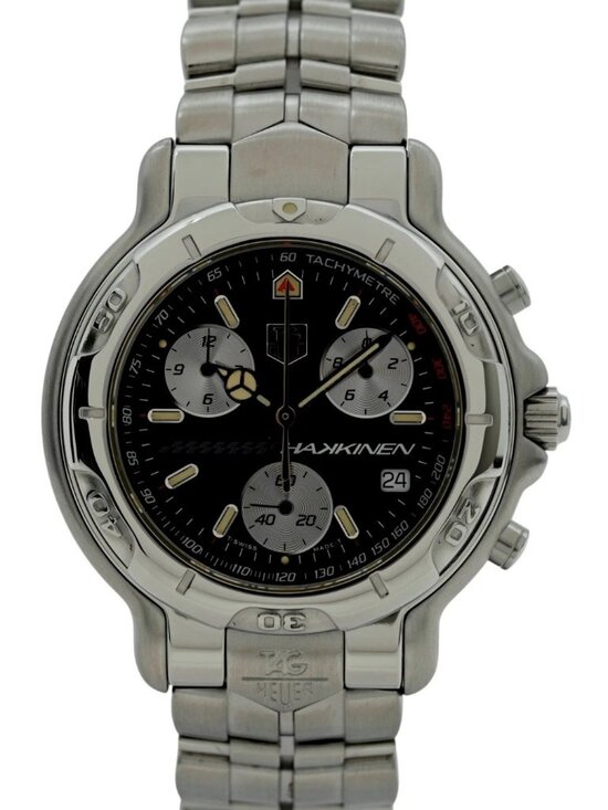 Tag Heuer 41mm Men\'s 6000 Series SS Limited Edition Hakkinen Watch! Ref: CH1114!